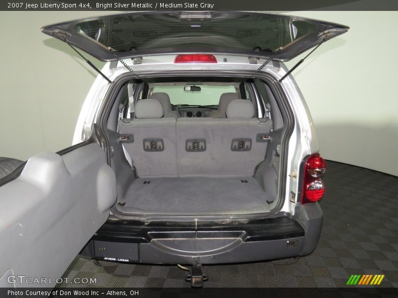 Bright Silver Metallic / Medium Slate Gray 2007 Jeep Liberty Sport 4x4