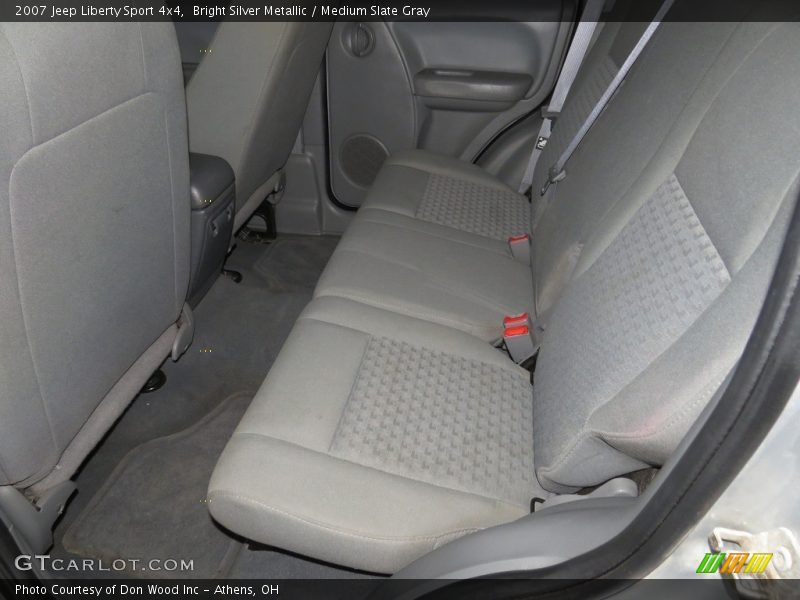 Bright Silver Metallic / Medium Slate Gray 2007 Jeep Liberty Sport 4x4