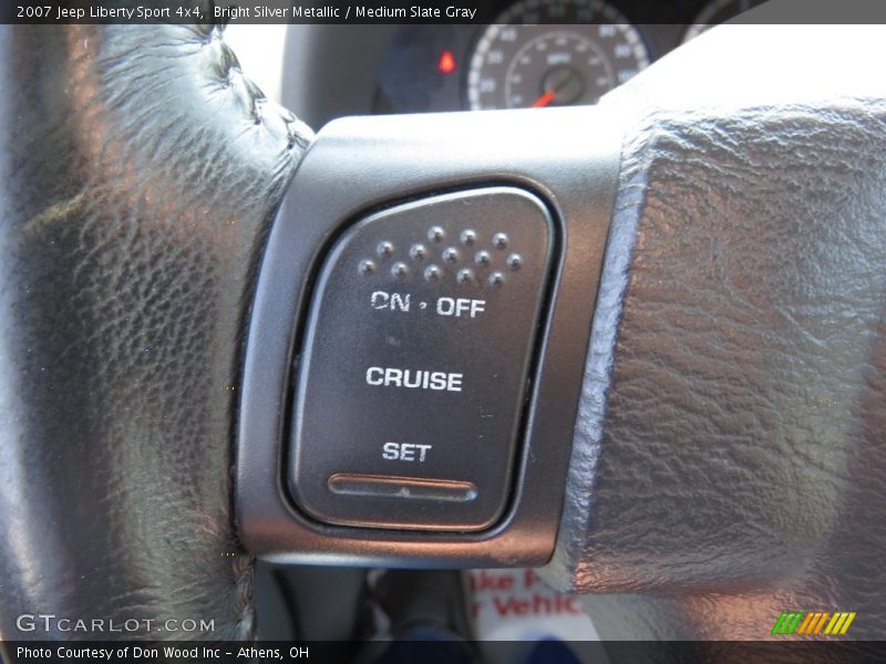 Bright Silver Metallic / Medium Slate Gray 2007 Jeep Liberty Sport 4x4