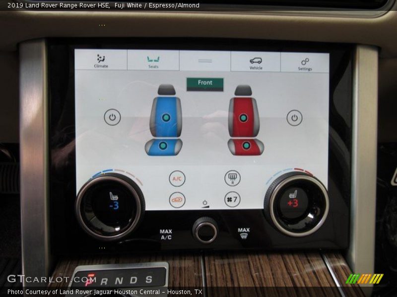 Fuji White / Espresso/Almond 2019 Land Rover Range Rover HSE