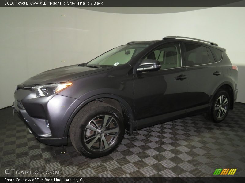 Magnetic Gray Metallic / Black 2016 Toyota RAV4 XLE