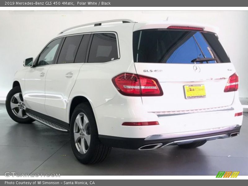 Polar White / Black 2019 Mercedes-Benz GLS 450 4Matic