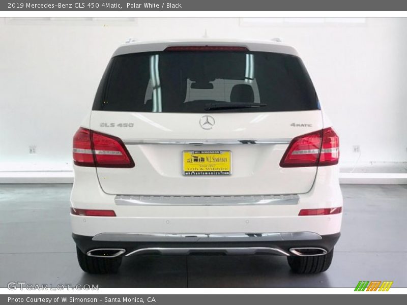 Polar White / Black 2019 Mercedes-Benz GLS 450 4Matic