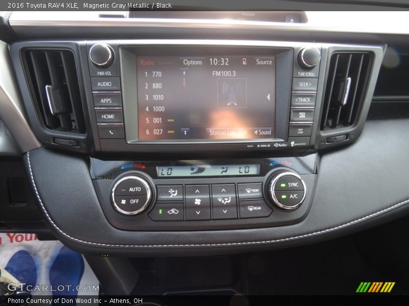 Magnetic Gray Metallic / Black 2016 Toyota RAV4 XLE