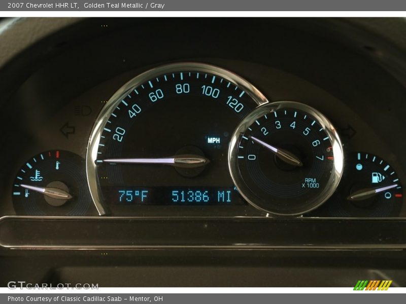 Golden Teal Metallic / Gray 2007 Chevrolet HHR LT