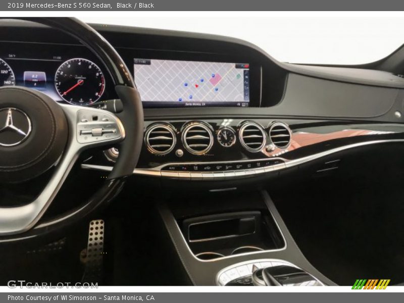 Black / Black 2019 Mercedes-Benz S 560 Sedan