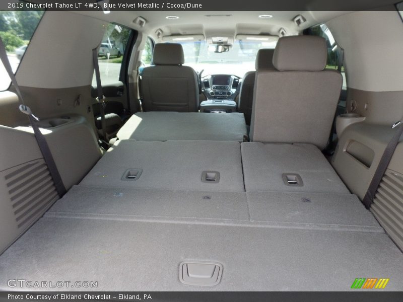 Blue Velvet Metallic / Cocoa/Dune 2019 Chevrolet Tahoe LT 4WD