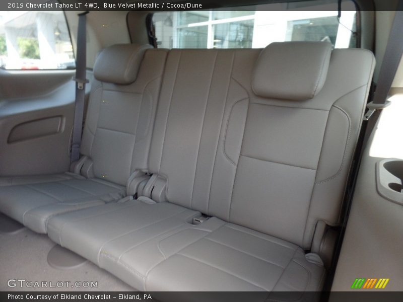 Blue Velvet Metallic / Cocoa/Dune 2019 Chevrolet Tahoe LT 4WD