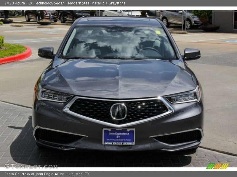 Modern Steel Metallic / Graystone 2020 Acura TLX Technology Sedan