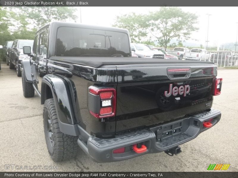 Black / Black 2020 Jeep Gladiator Rubicon 4x4