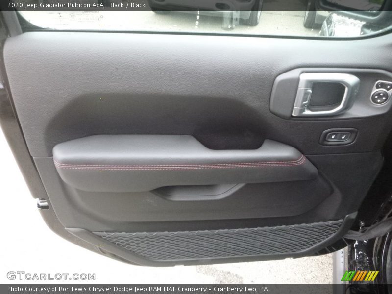 Door Panel of 2020 Gladiator Rubicon 4x4