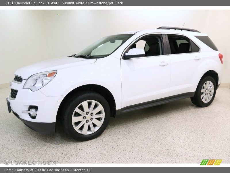 Summit White / Brownstone/Jet Black 2011 Chevrolet Equinox LT AWD