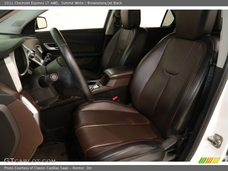 Summit White / Brownstone/Jet Black 2011 Chevrolet Equinox LT AWD