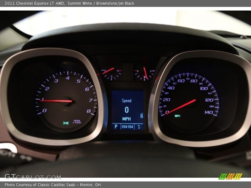 Summit White / Brownstone/Jet Black 2011 Chevrolet Equinox LT AWD