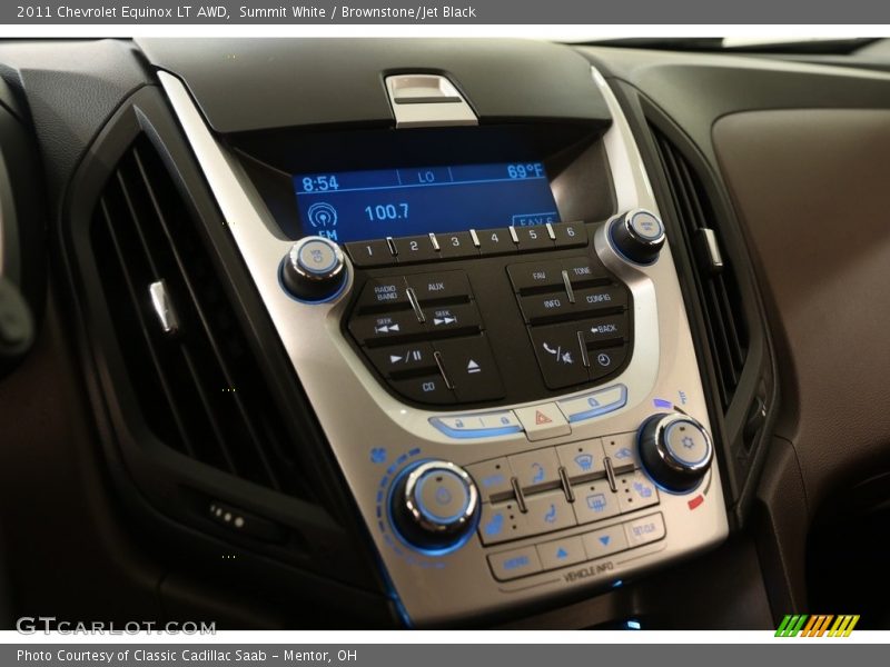 Summit White / Brownstone/Jet Black 2011 Chevrolet Equinox LT AWD