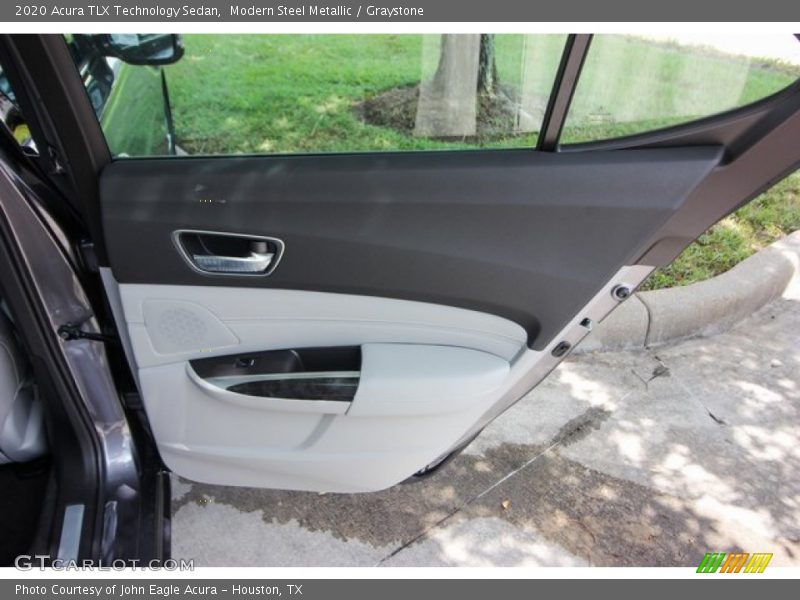 Modern Steel Metallic / Graystone 2020 Acura TLX Technology Sedan