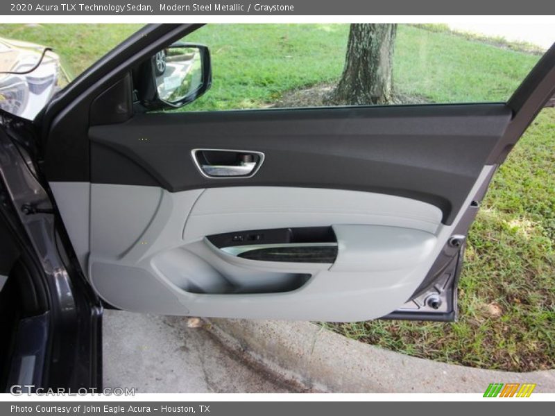 Modern Steel Metallic / Graystone 2020 Acura TLX Technology Sedan