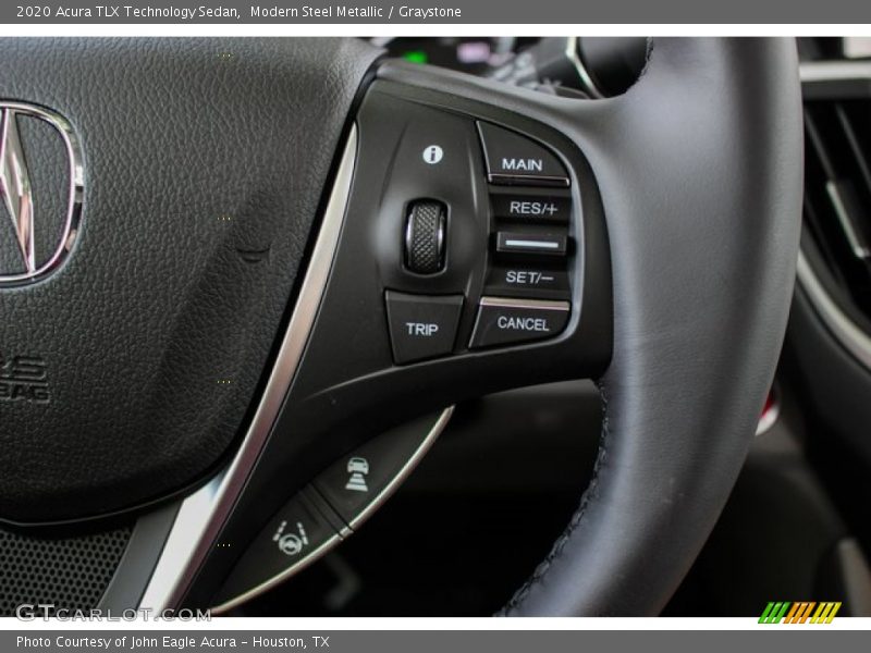 Modern Steel Metallic / Graystone 2020 Acura TLX Technology Sedan