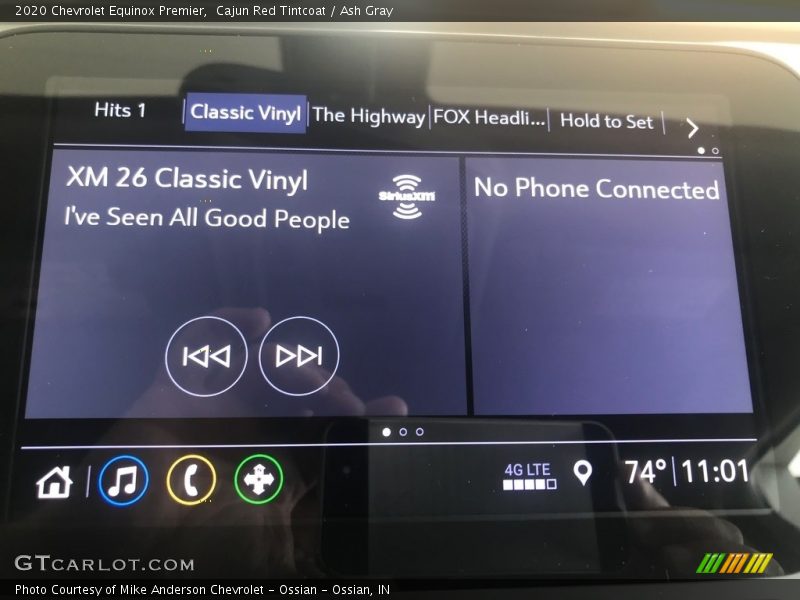 Cajun Red Tintcoat / Ash Gray 2020 Chevrolet Equinox Premier