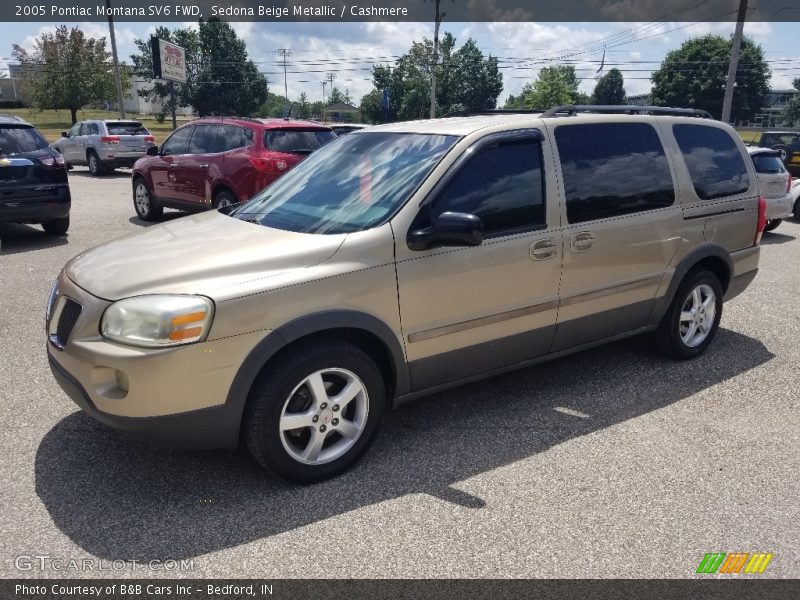 Sedona Beige Metallic / Cashmere 2005 Pontiac Montana SV6 FWD