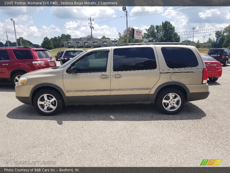 Sedona Beige Metallic / Cashmere 2005 Pontiac Montana SV6 FWD