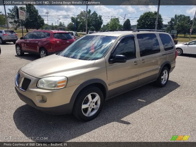 Sedona Beige Metallic / Cashmere 2005 Pontiac Montana SV6 FWD