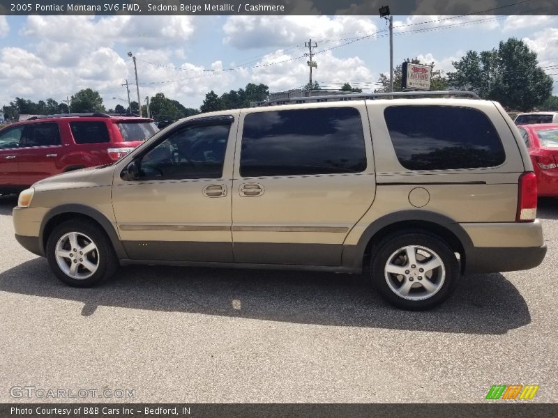 Sedona Beige Metallic / Cashmere 2005 Pontiac Montana SV6 FWD