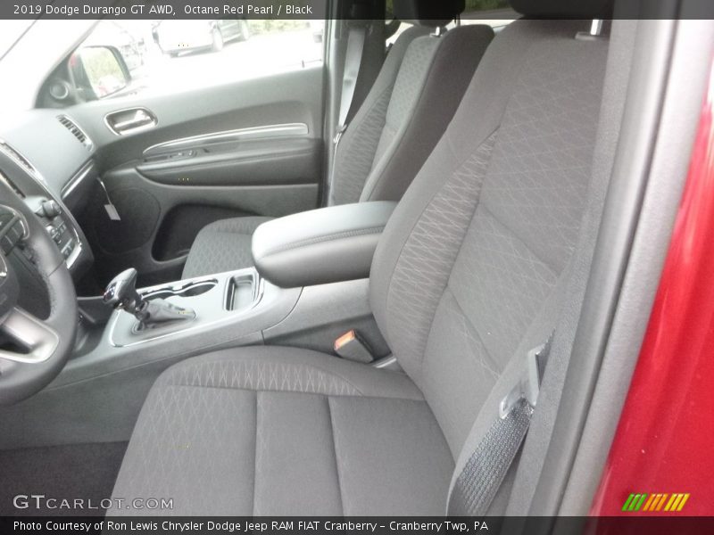 Octane Red Pearl / Black 2019 Dodge Durango GT AWD