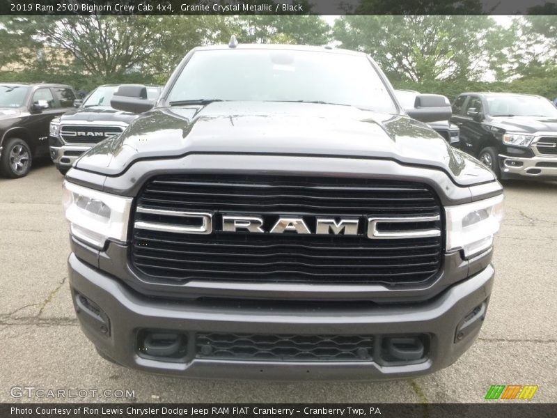 Granite Crystal Metallic / Black 2019 Ram 2500 Bighorn Crew Cab 4x4