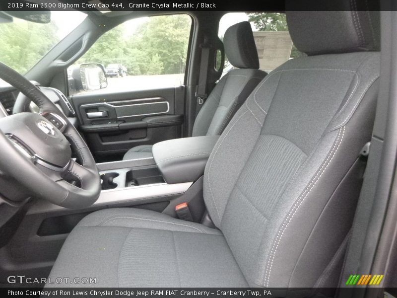 Granite Crystal Metallic / Black 2019 Ram 2500 Bighorn Crew Cab 4x4