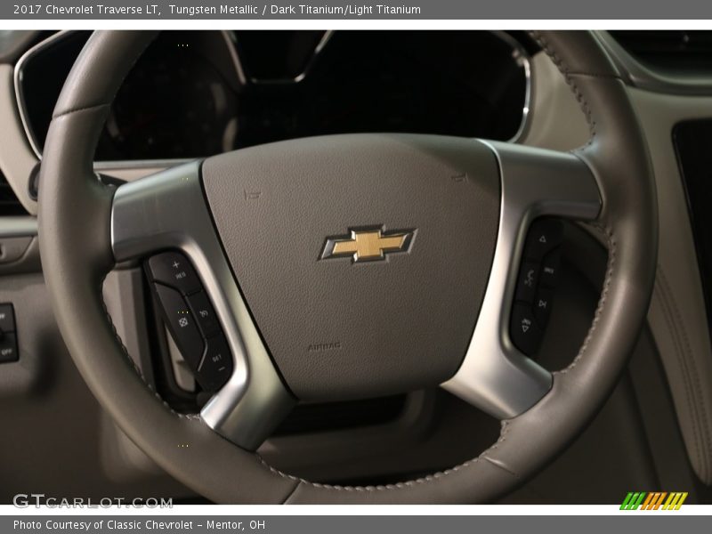 Tungsten Metallic / Dark Titanium/Light Titanium 2017 Chevrolet Traverse LT