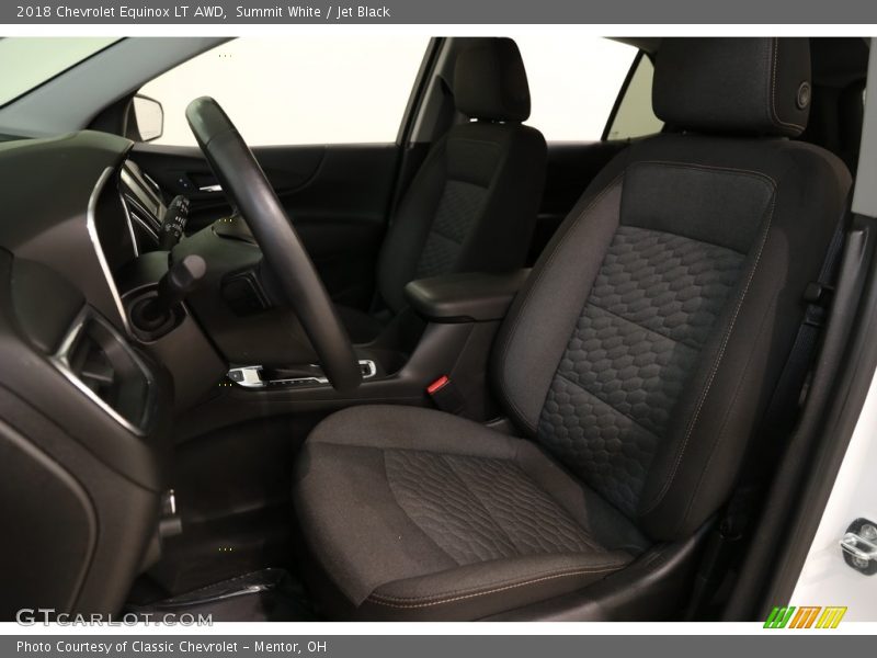 Summit White / Jet Black 2018 Chevrolet Equinox LT AWD