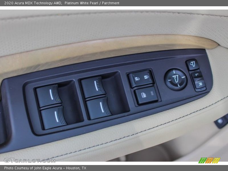 Controls of 2020 MDX Technology AWD