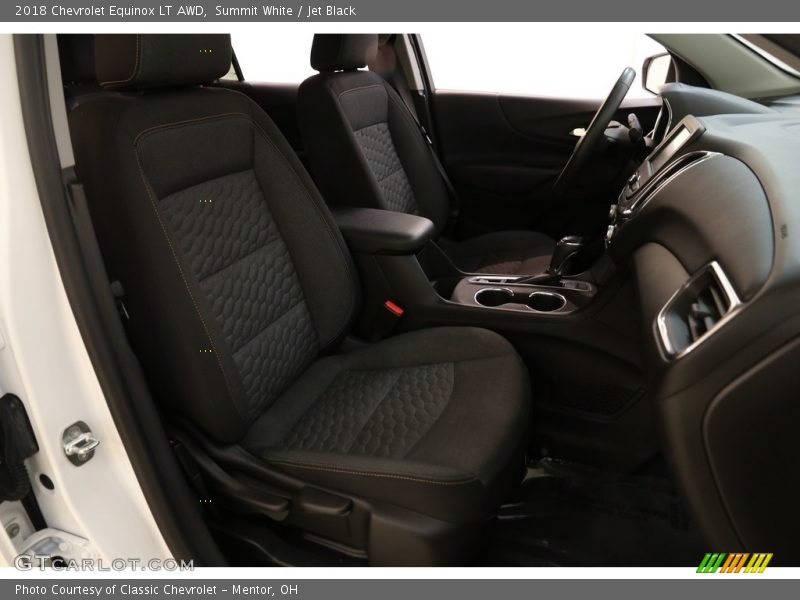 Summit White / Jet Black 2018 Chevrolet Equinox LT AWD