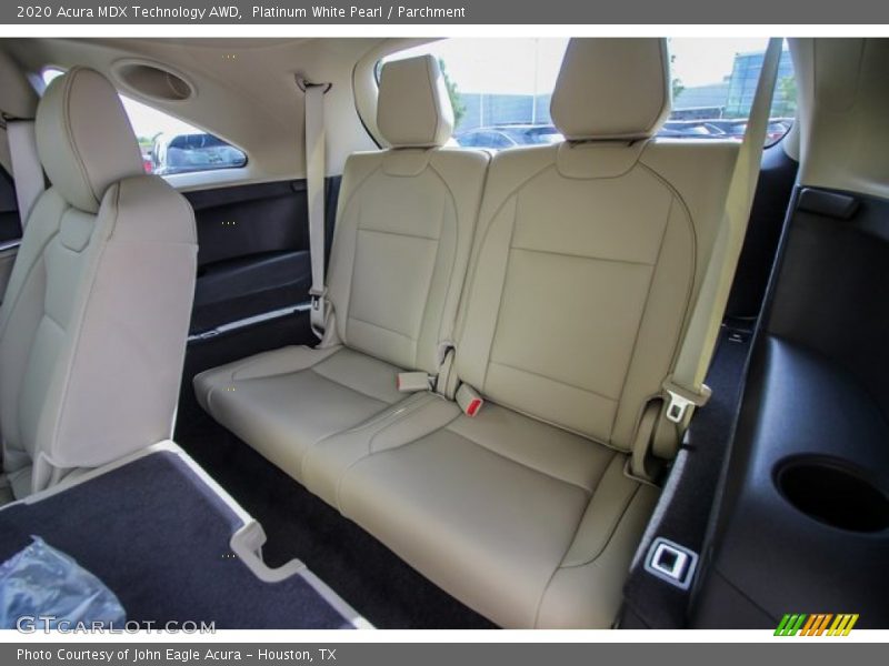 Rear Seat of 2020 MDX Technology AWD