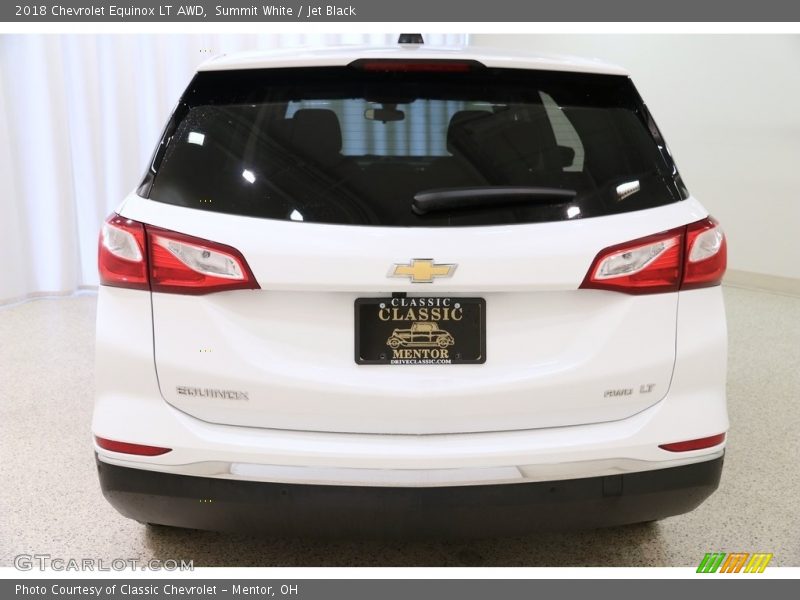 Summit White / Jet Black 2018 Chevrolet Equinox LT AWD