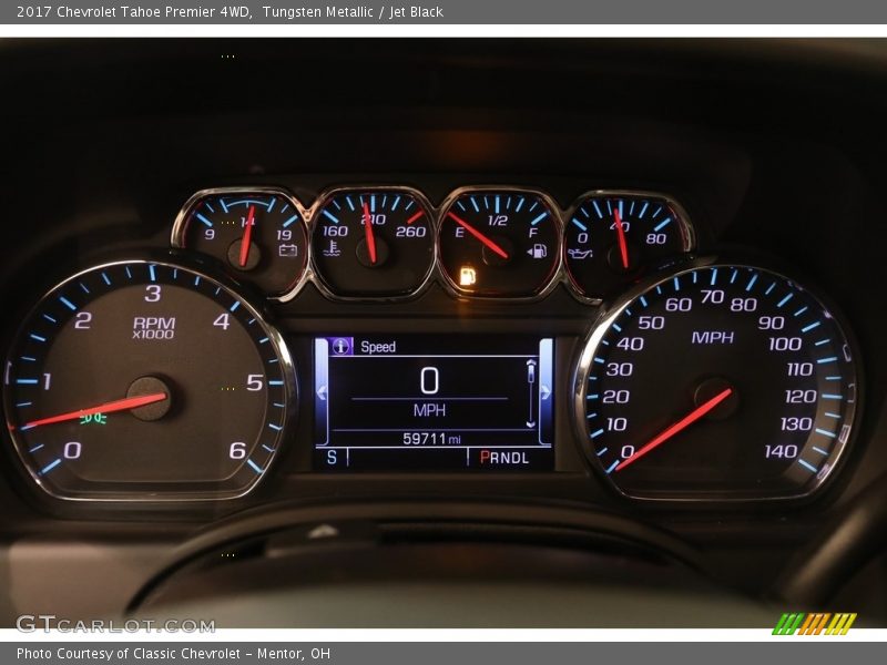 Tungsten Metallic / Jet Black 2017 Chevrolet Tahoe Premier 4WD