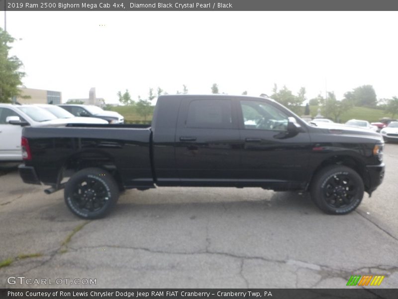 Diamond Black Crystal Pearl / Black 2019 Ram 2500 Bighorn Mega Cab 4x4