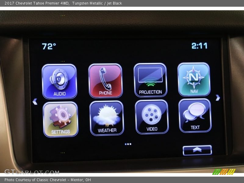 Tungsten Metallic / Jet Black 2017 Chevrolet Tahoe Premier 4WD