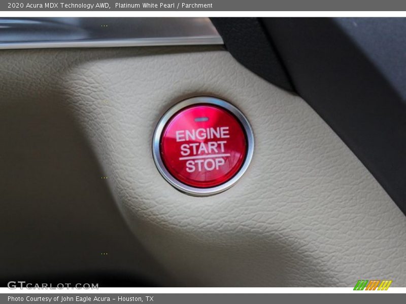 Platinum White Pearl / Parchment 2020 Acura MDX Technology AWD