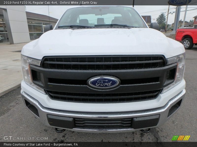Oxford White / Earth Gray 2019 Ford F150 XL Regular Cab 4x4