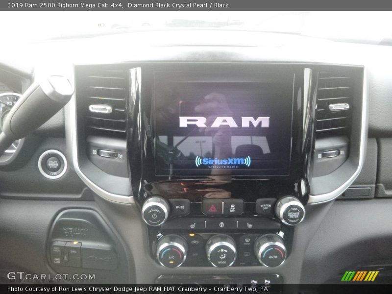 Diamond Black Crystal Pearl / Black 2019 Ram 2500 Bighorn Mega Cab 4x4