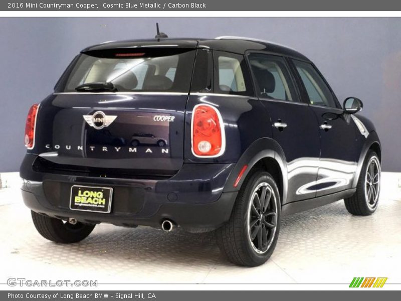 Cosmic Blue Metallic / Carbon Black 2016 Mini Countryman Cooper