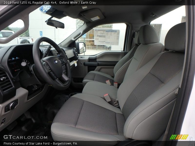 Front Seat of 2019 F150 XL Regular Cab 4x4