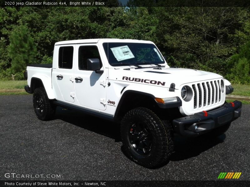 Bright White / Black 2020 Jeep Gladiator Rubicon 4x4