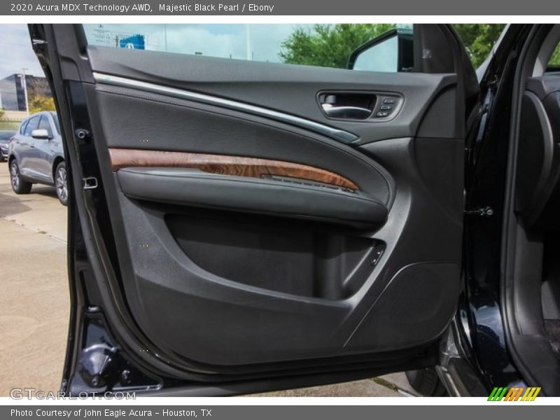 Majestic Black Pearl / Ebony 2020 Acura MDX Technology AWD