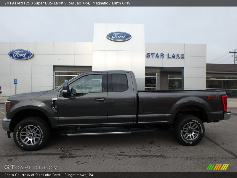 Magnetic / Earth Gray 2019 Ford F250 Super Duty Lariat SuperCab 4x4