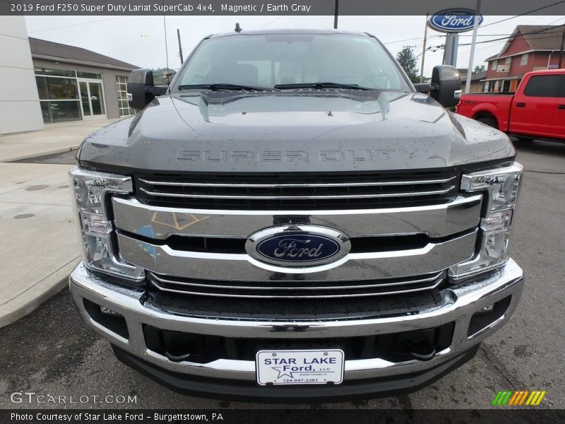 Magnetic / Earth Gray 2019 Ford F250 Super Duty Lariat SuperCab 4x4