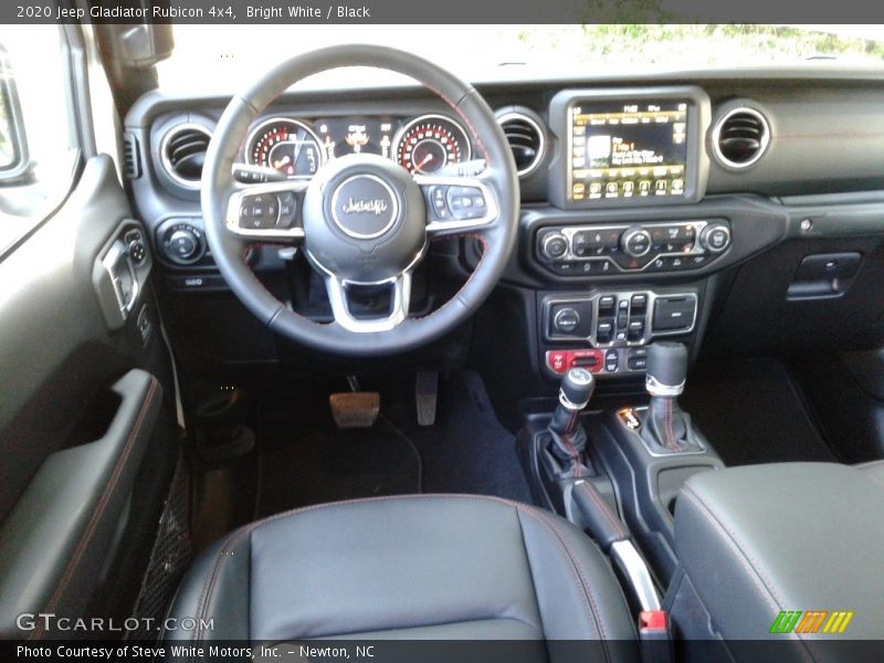 Dashboard of 2020 Gladiator Rubicon 4x4