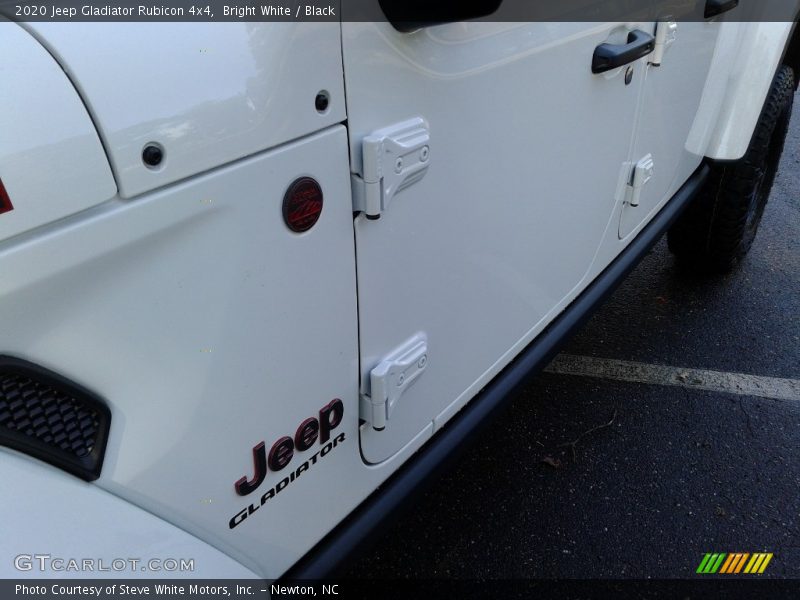 Bright White / Black 2020 Jeep Gladiator Rubicon 4x4